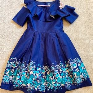 Janie and Jack Winter Blues dress size 7
